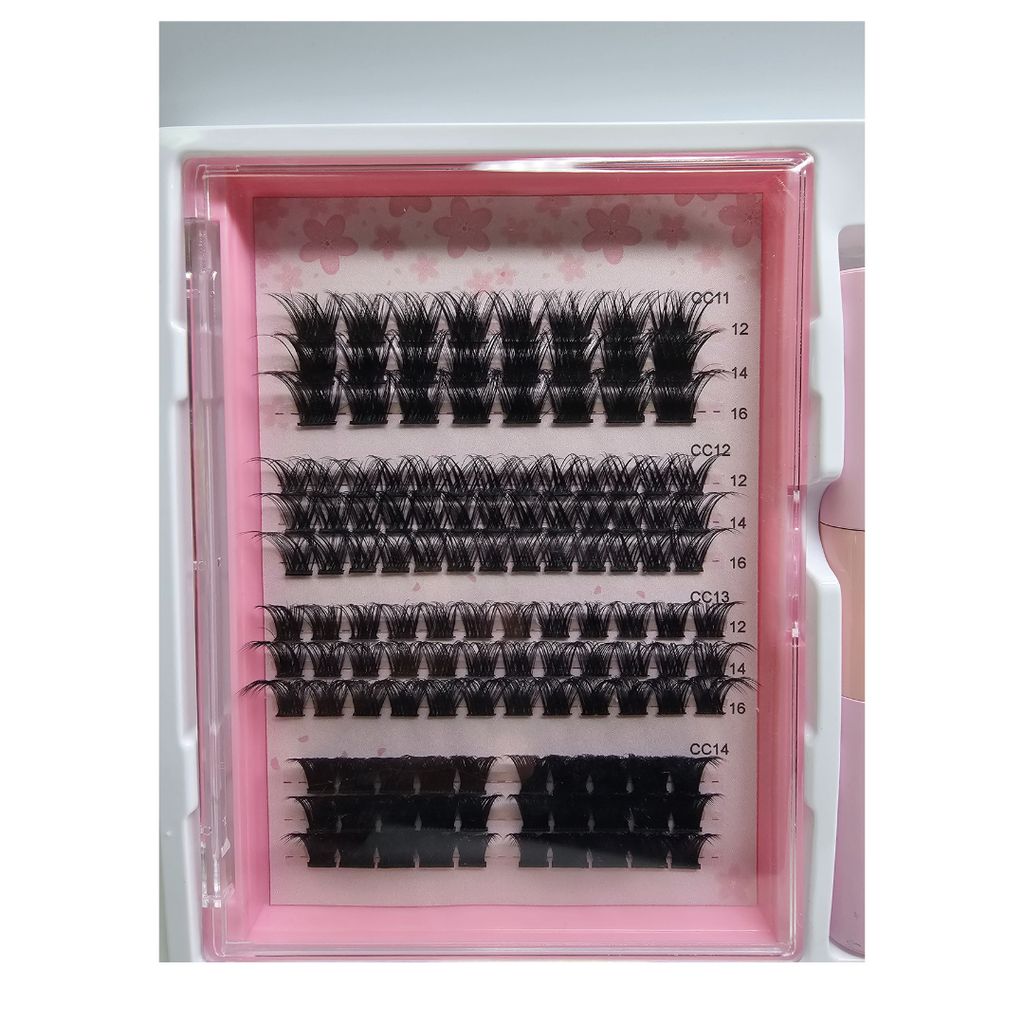 Cluster Lashes Kit – DIY Lash Extension Kit