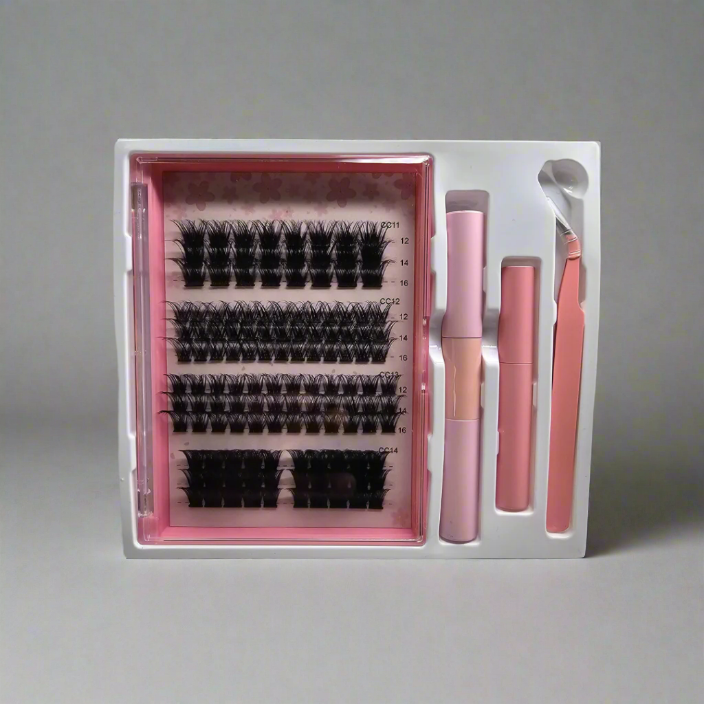 Cluster Lashes Kit – DIY Lash Extension Kit