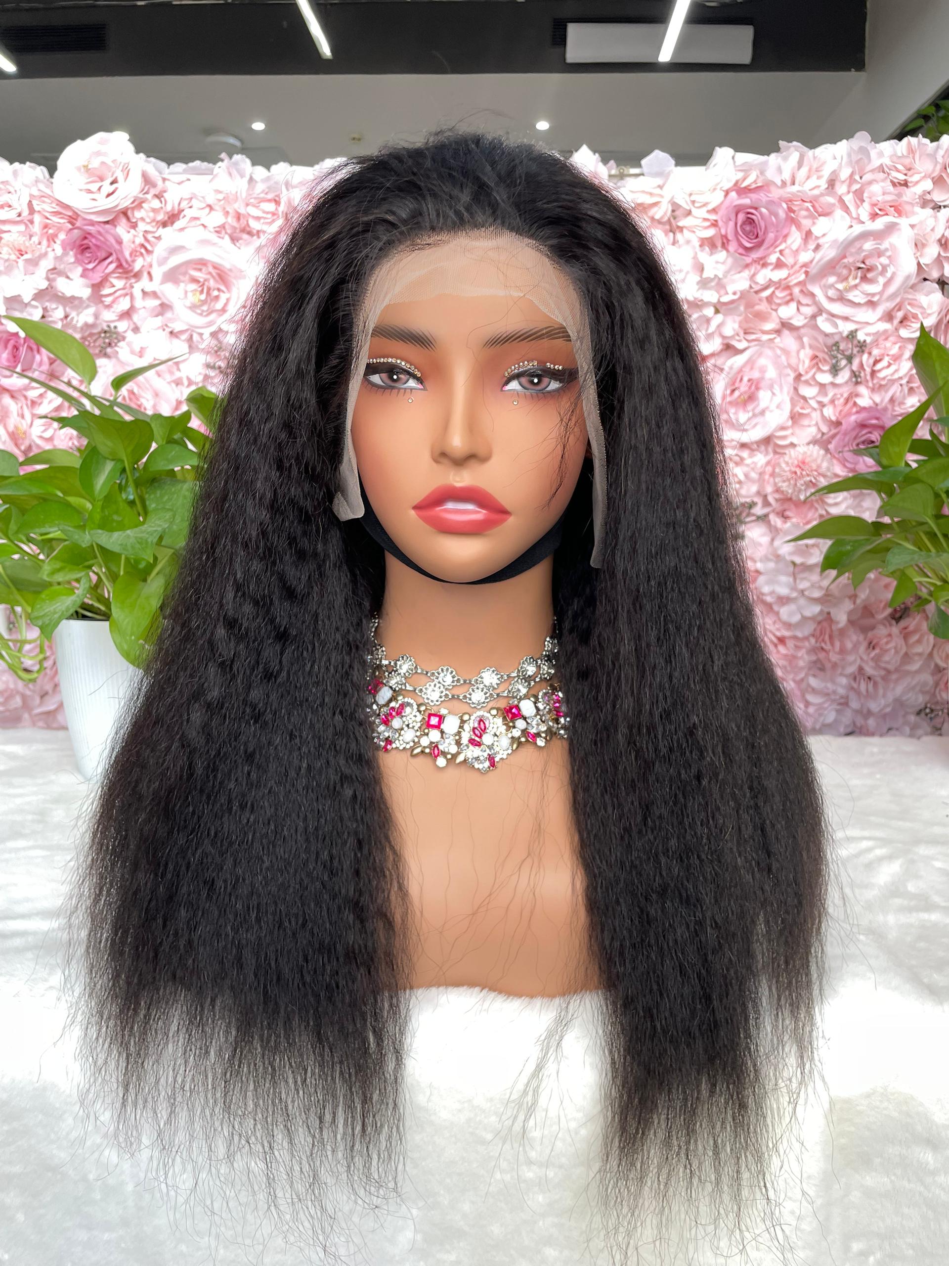 Kinky Straight HD Lace Wig