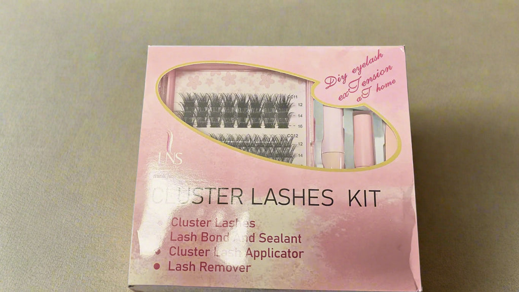 Cluster Lashes Kit – DIY Lash Extension Kit