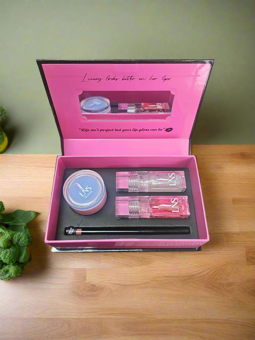 Lip Bundle Set – Complete Lip Care & Glam Kit